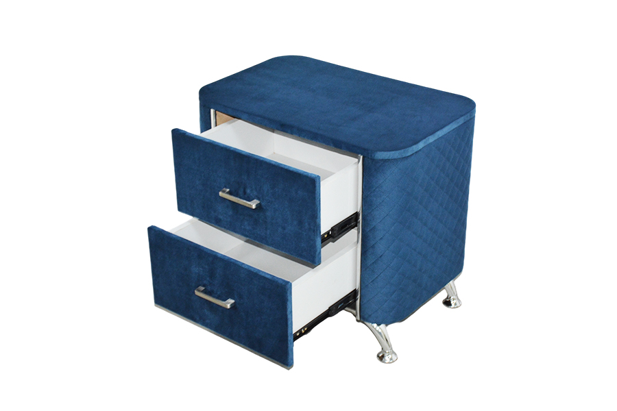 WSS954 Diamond Velvet noční stolek/ noční stolek