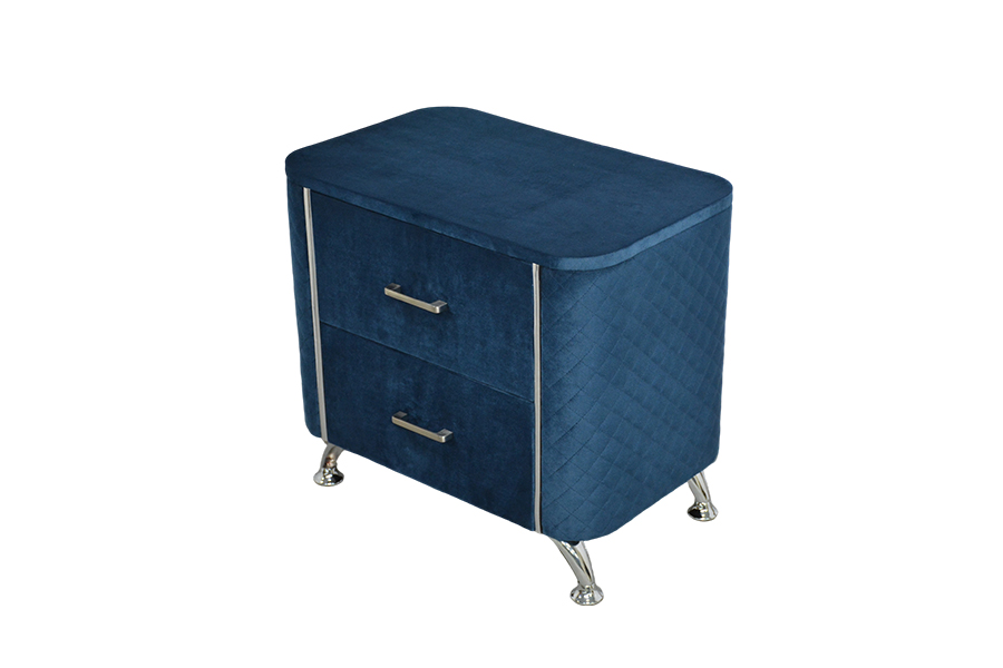 WSS954 Diamond Velvet noční stolek/ noční stolek