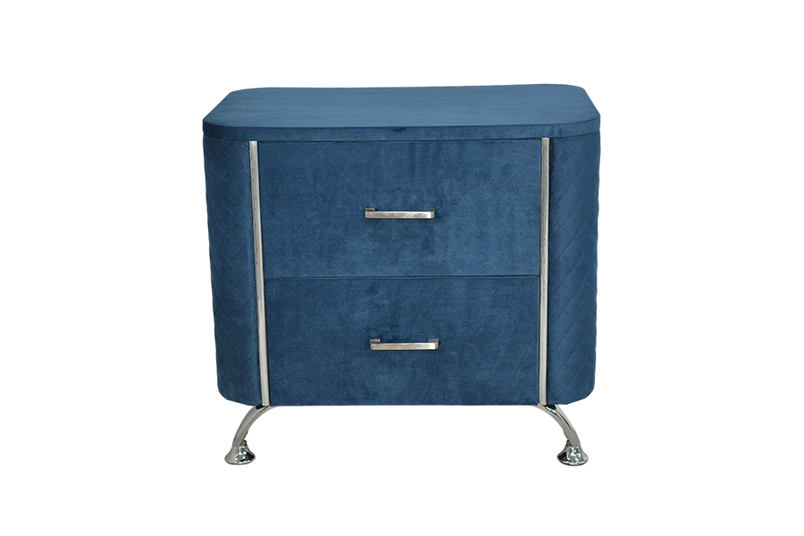 WSS954 Diamond Velvet noční stolek/ noční stolek