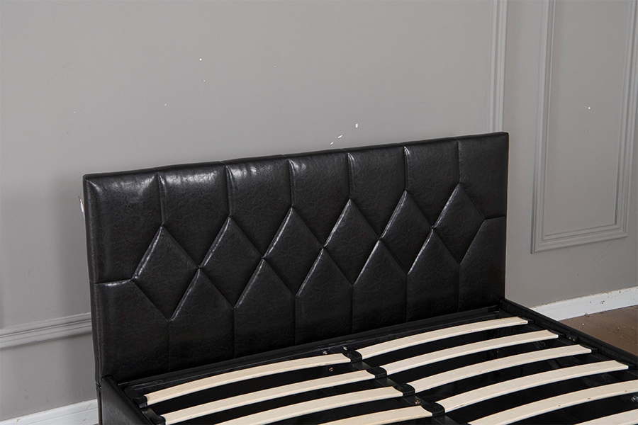 5031G Luxusní design Nastavitelná postel USB čalouněný rám postele