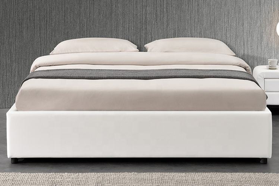 1151 Osmanský plynový výtah Design Linen Čalouněná postel