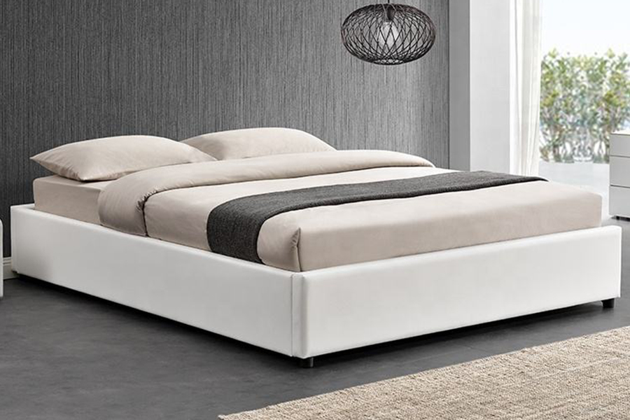 1151 Osmanský plynový výtah Design Linen Čalouněná postel
