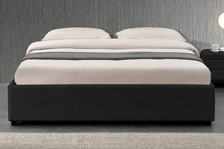 1151 Osmanský plynový výtah Design Linen Čalouněná postel