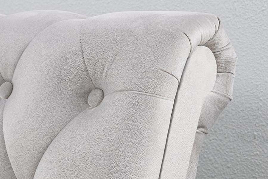 1563 Classical Sliver Sleigh Bed Čalouněná postel
