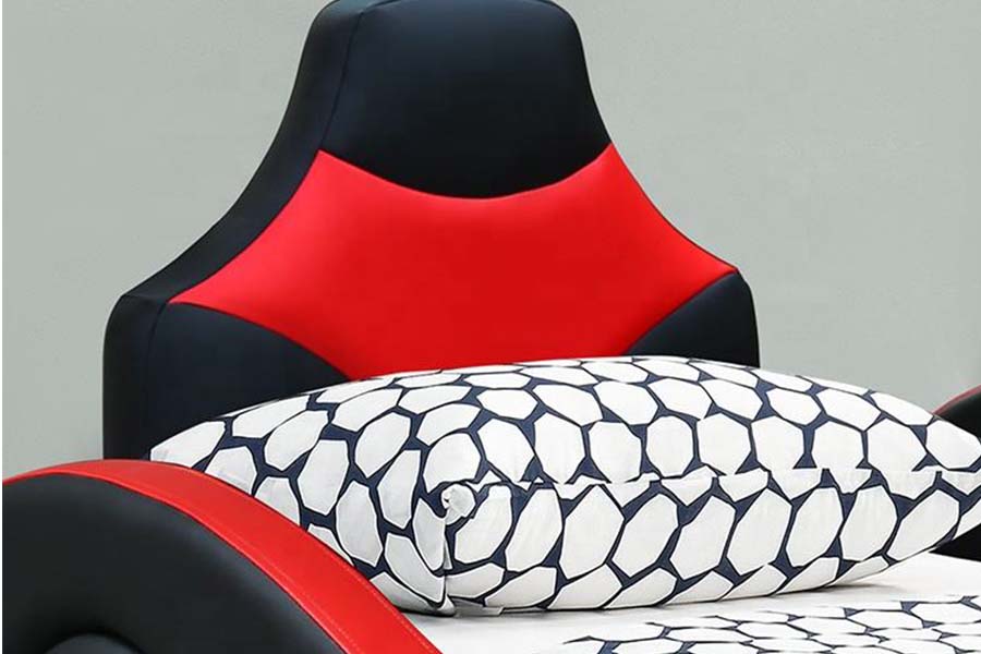 1510 Kožená postel Cool Shape Autolůžka pro děti