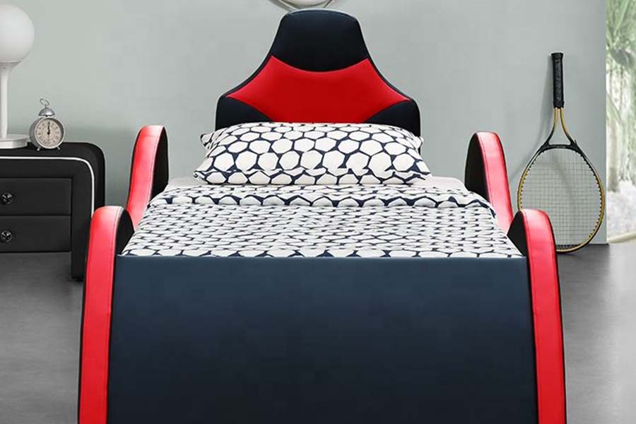1510 Kožená postel Cool Shape Autolůžka pro děti