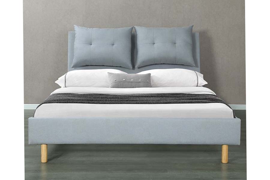 1503 Polštářový rám MDF Styl moderní design Čalouněná postel