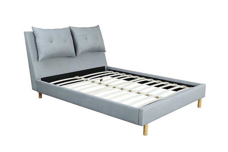 1503 Polštářový rám MDF Styl moderní design Čalouněná postel