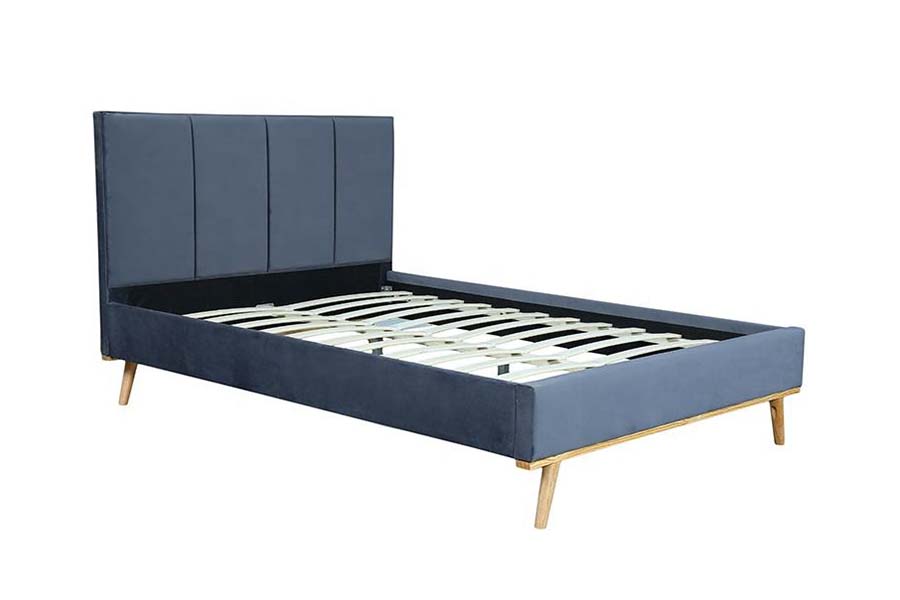 1495 Fabric Double Bed Odolný rám postele Čalouněná postel