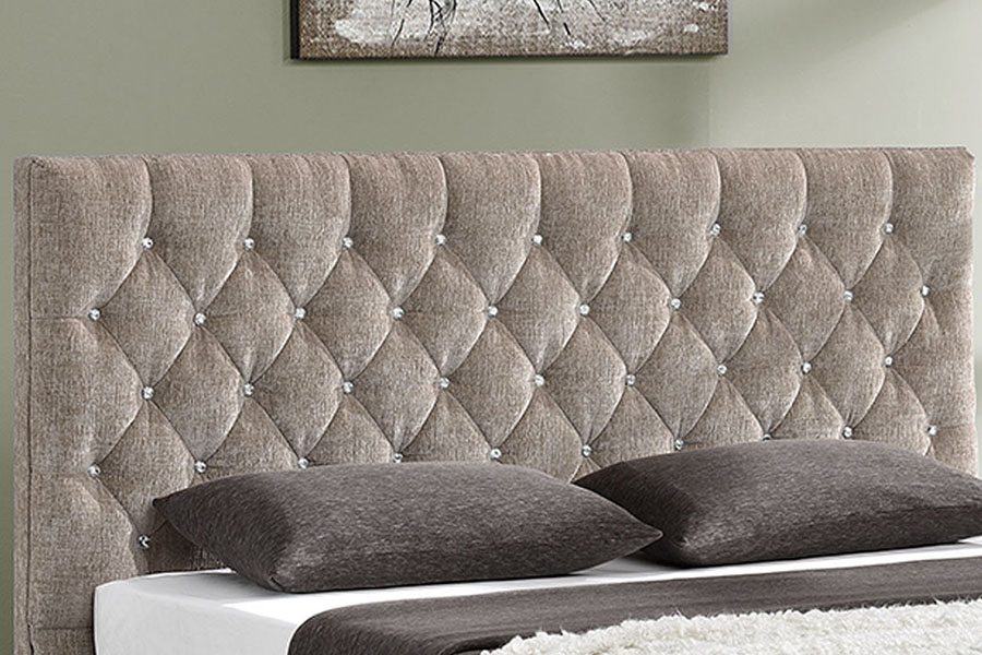 1151G Luxury Velvet Lift King úložný všívaný rám postele