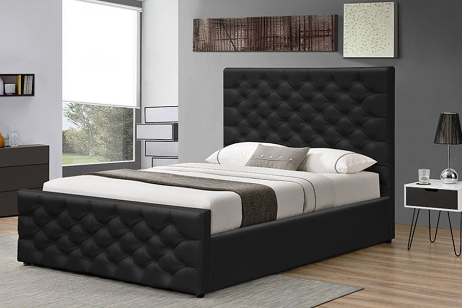 1208G Chesterfield žinylkovo-sametový rám úložného prostoru na sáně